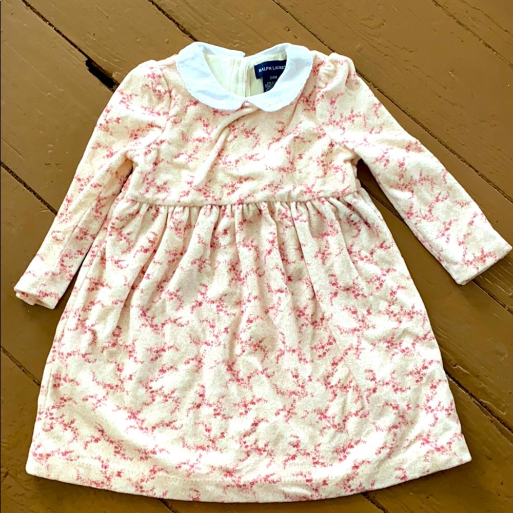 Ralph Lauren Long Sleeve Winter Dress sz. 24m